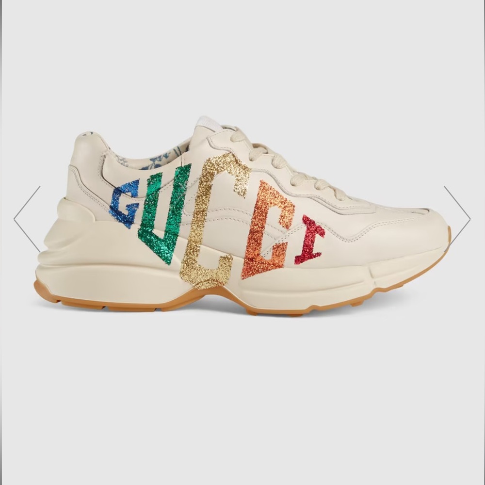 GUCCI RHYTON GLITTER sneaker women’s 🍭